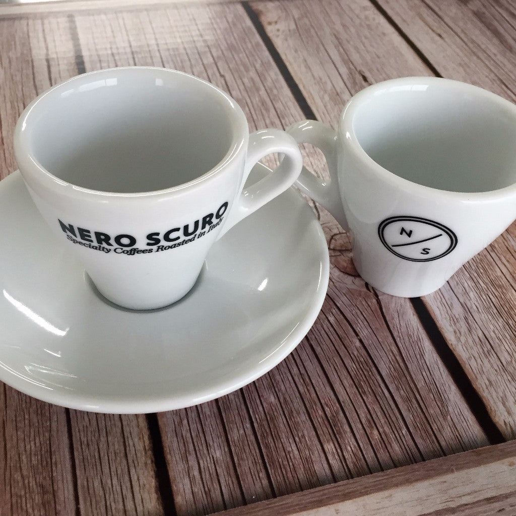 Nero Scuro Espresso Cup 90ml/3oz & Saucer